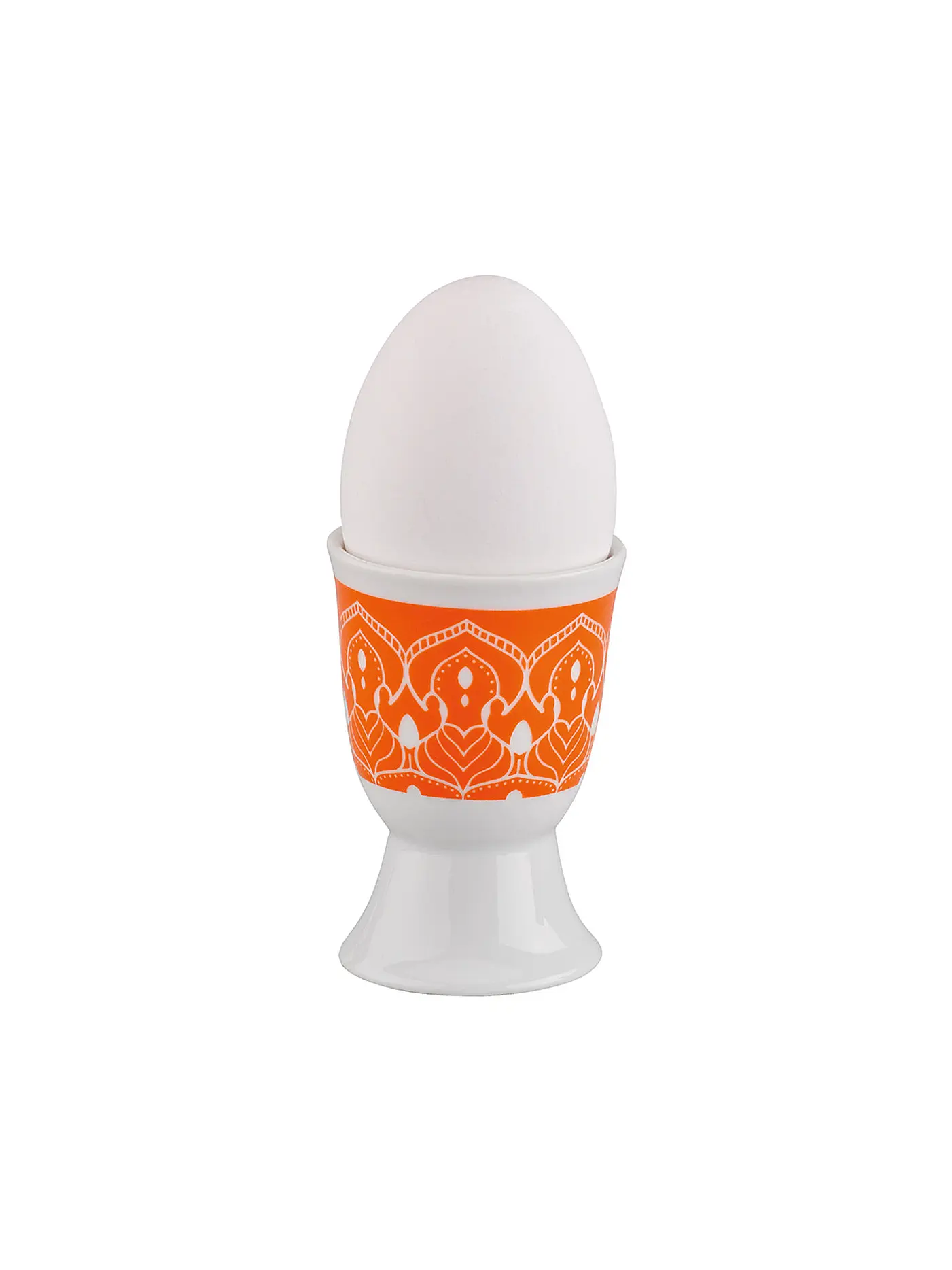 CILIO | Eierbecher AMICI Striche | orange